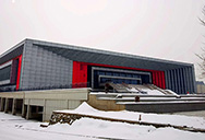 北方体育馆，康平辐射板挑战18°C温度空间需求
